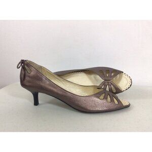 Pazzion Leather Heels Pumps Womens 40